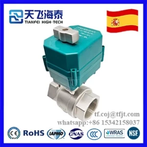 Tianfei High-Tech-Válvulla der elektrischen Kaution CTF-001 (3)