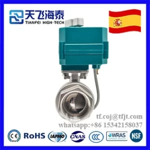 صمام Tianfei عالي التقنية من الكرة الكهربائية Ctf-001 (4)