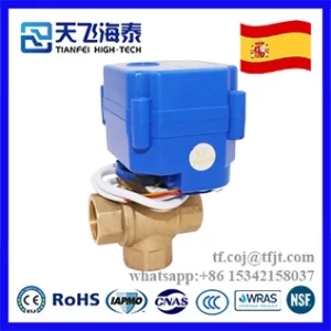 天飛ハイテク電動ボールバルブ CWX-15Q (1)