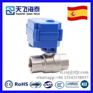 天飛ハイテク電動ボールバルブ CWX-15Q (3)