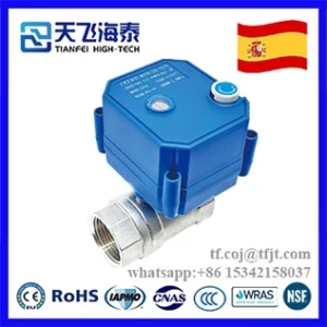 Vanne à bille motorisée de haute technologie Tianfei CWX-25S (2)