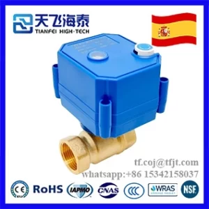 Vanne à bille motorisée de haute technologie Tianfei CWX-25S (4)