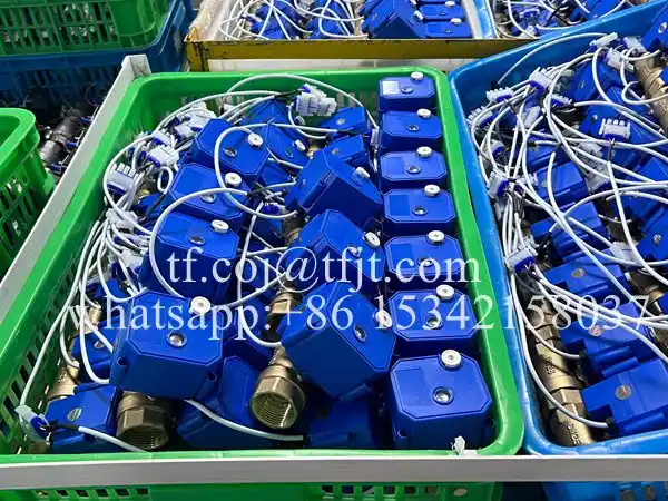 Válvula de água elétrica de alta tecnologia Tianfei CWX-25S (4)