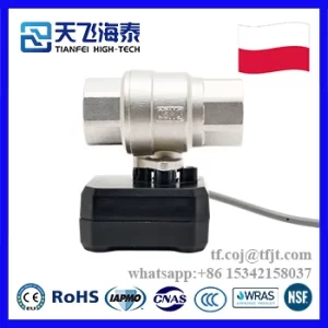 Válvula de esfera elétrica Tianfei CWX-20P de alta tecnologia (4)