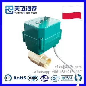 天飛ハイテク電動水弁 1 キャルCTF001 (1)