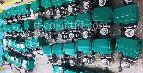 zawór kulowy elektryczny do wody CTF001-0723