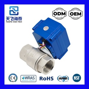 Válvula de bola eléctrica 12v CWX-60P-0722 (4)