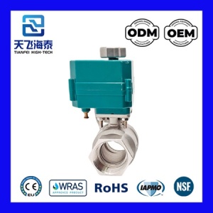 水用電動ボールバルブ CTF001-0722 (1)