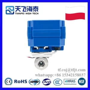 Válvula de bola controlada eléctricamente de alta tecnología Tianfei CWX-15N-Q (4)