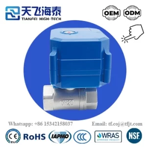 Tianfei High-tech stainless motorized ball valve CWX-60P (3)