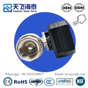 Válvula de esfera elétrica de aço inoxidável de alta tecnologia Tianfei CWX-20P (2)