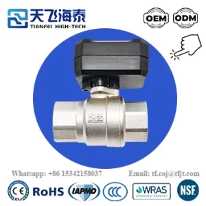 Válvula de esfera elétrica de aço inoxidável de alta tecnologia Tianfei CWX-20P (3)