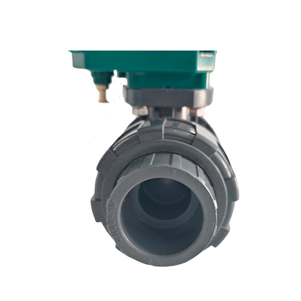 válvula de bola de PVC de PVC ctf001 eléctrica (4)