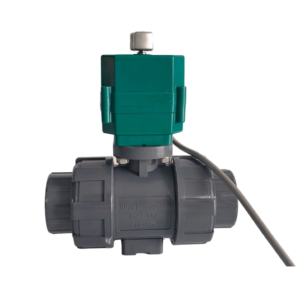 válvula de bola de PVC de PVC ctf001 eléctrica (5)