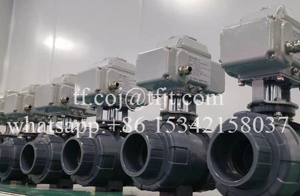Tianfei High-tech electric ball valve pvc CTB (1)