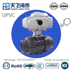 天飛ハイテク電動ボールバルブPVC CTB (6)