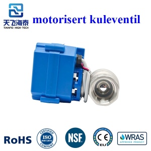 robinet à tournant sphérique motorisé CWX-15N (2)