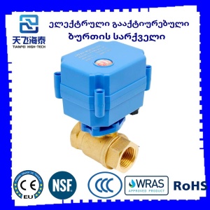 Válvula de bola accionada eléctricamente CWX-15NQ (4)