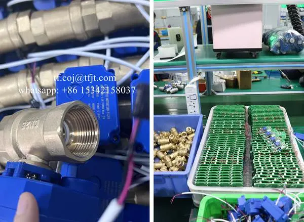 Tianfeiハイテク 1 2 インチ電動ボールバルブ CTF001 (1)