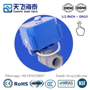 Tianfei Hightech 1 2 motorisierter Kugelhahn CWX-25S (4)