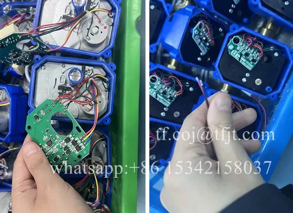 Tianfei Valvola a sfera motorizzata 110v ad alta tecnologia CWX-15N (1)