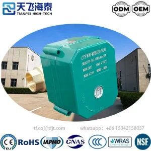 Válvula de bola de alta tecnología Tianfei motorizada CTF001 (3)