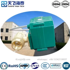 Válvula de bola de alta tecnología Tianfei motorizada CTF001 (4)