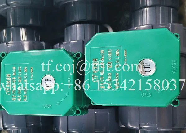 Válvula de bola de alta tecnología Tianfei motorizada CTF001 (7)