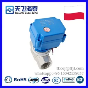 วาล์วน้ำไฟฟ้า Tianfei ไฮเทค CWX-15N (1)