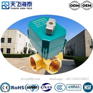 Válvula eléctrica Tianfei CTF001 de alta tecnología (3)