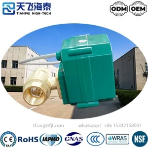 Válvula eléctrica Tianfei CTF001 de alta tecnología (7)
