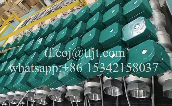 Valvola a sfera elettrica high-tech Tianfei 12v CTF001 (1)