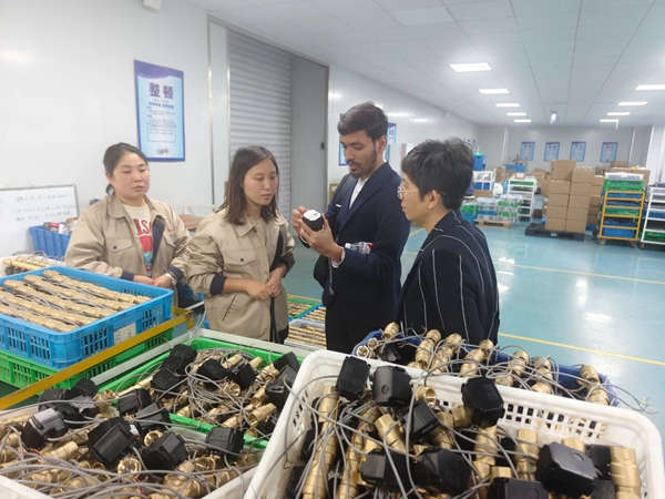 Válvula de control de flujo motorizada de alta tecnología Tianfei (2)