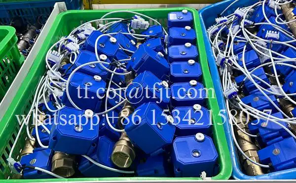 Tianfei ハイテク 12v 電動ボールバルブ CWX-60P (7)