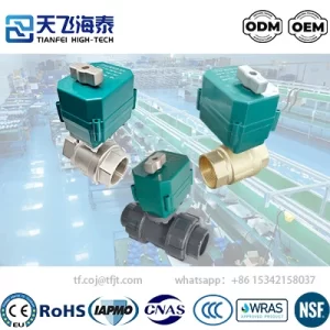 Valvola a sfera elettrica high-tech Tianfei 12v CTF001 (4)