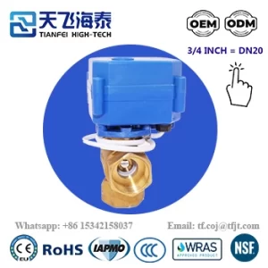 Tianfei Alta tecnologia 3 4 valvola a sfera elettrica CWX-15Q (7)