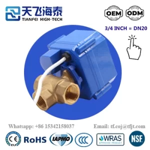 Tianfeiハイテク 3 4 インチ電動ボールバルブ (1)