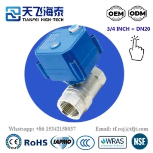 Tianfeiハイテク 3 4 インチ電動ボールバルブ (1)