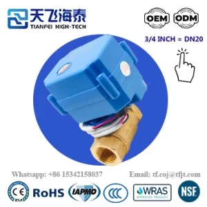 Tianfeiハイテク 3 4 電動ボールバルブ CWX-15N (3)