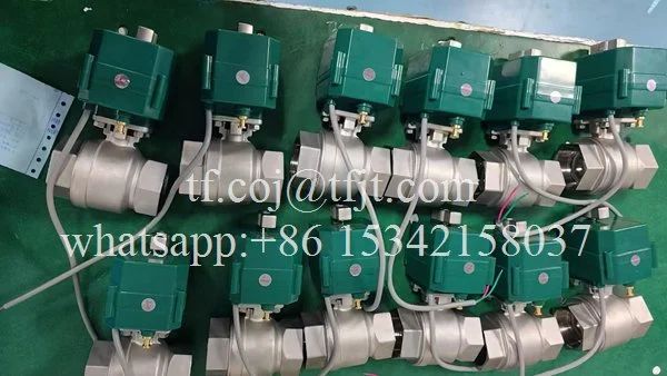 صمام Tianfei عالي التقنية من الكرة الكهربائية Ctf-001 (5)