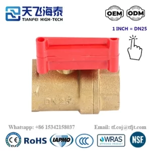 Tianfei Alta tecnologia 1 valvola a sfera elettrica CWX-20P (5)