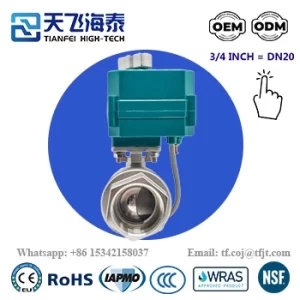 天飞高科 3 4 英制电动球阀 CTF-001 (1)